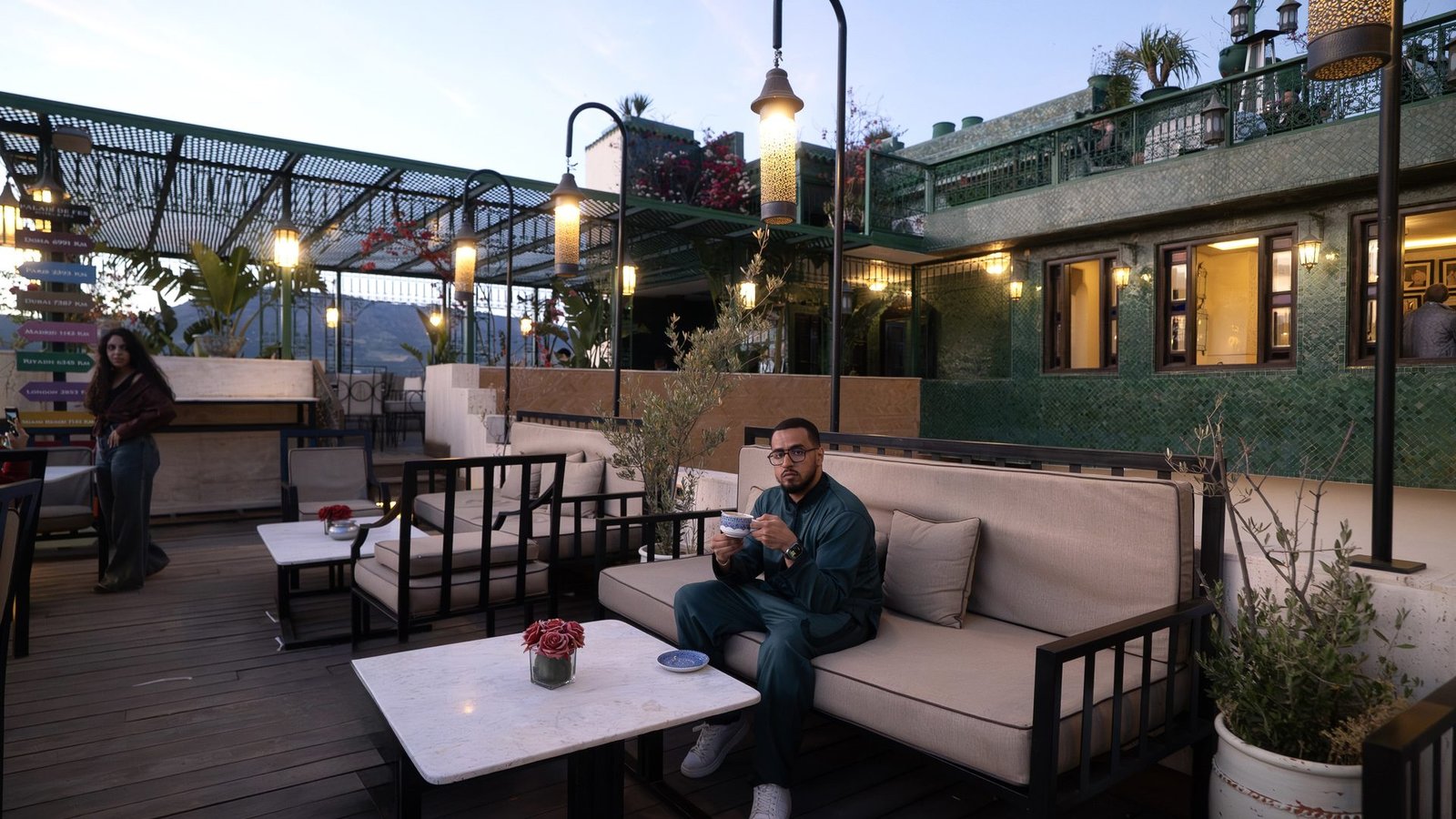 Palais de Fès – Dachterrasse